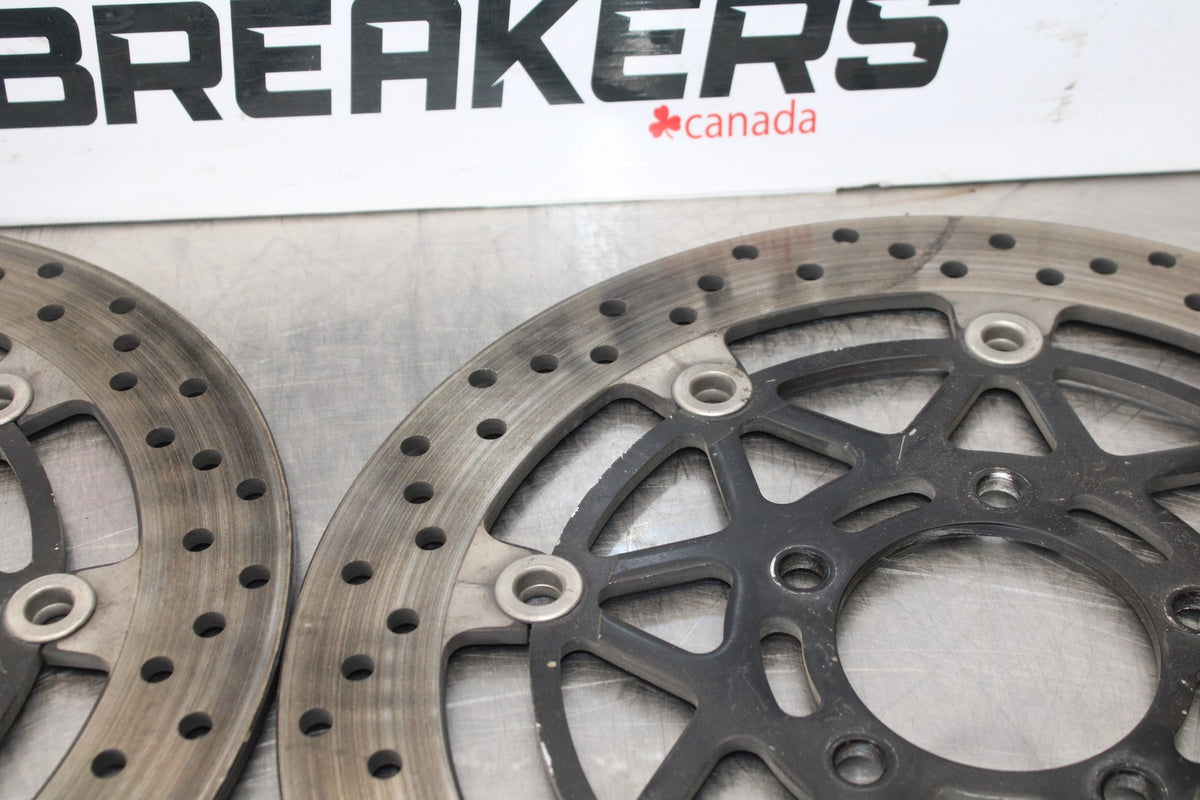 03-05 SUZUKI SV1000 FRONT LEFT RIGHT BRAKE ROTORS DISCS BB405