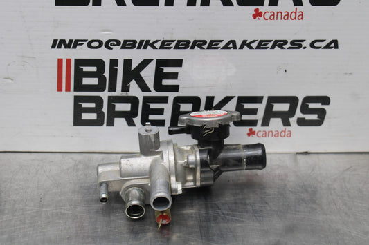 07 HONDA VTX1300R THERMOSTAT W HOUSING ASSEMBLY BB825