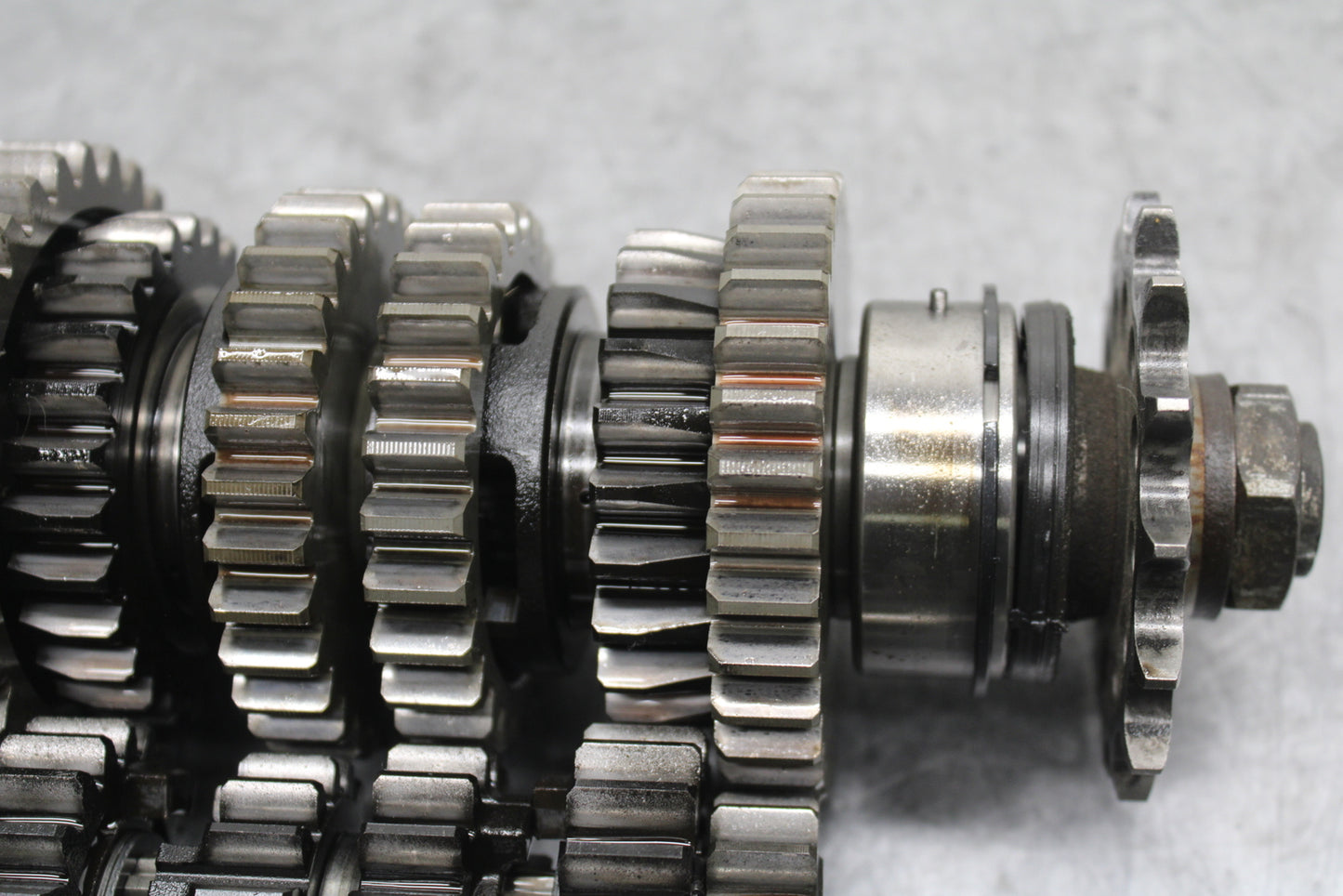 06 YAMAHA YZF R6 ENGINE MOTOR TRANSMISSION TRANNY GEARS BB716