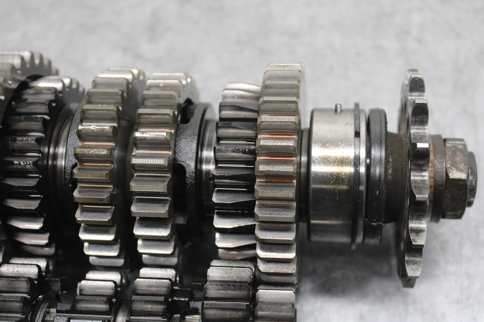 06 YAMAHA YZF R6 ENGINE MOTOR TRANSMISSION TRANNY GEARS BB716