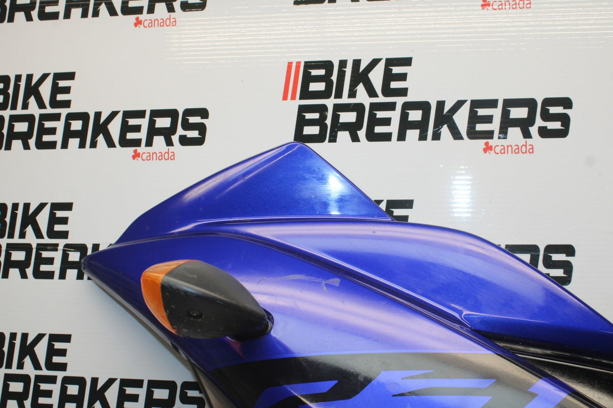 17-18 YAMAHA YZF R3 LEFT LOWER MID UPPER SIDE FAIRING COWL BB788