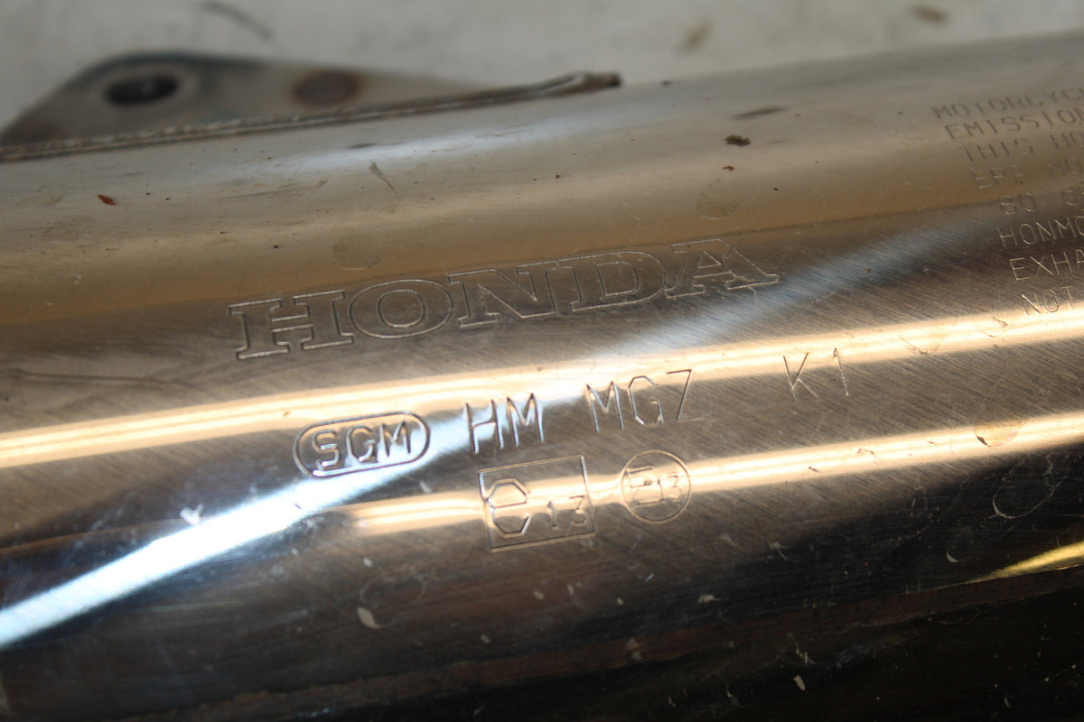 13-15 HONDA CBR500R EXHAUST PIPE MUFFLER SLIP ON CAN SILENCER BB704