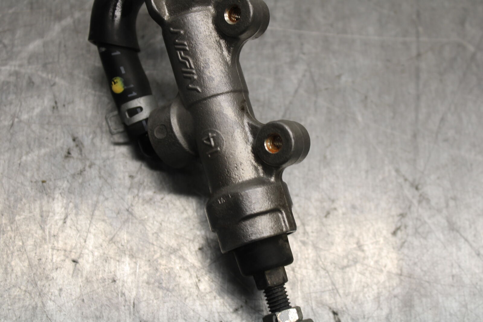 11-24 SUZUKI GSXR750 REAR BRAKE MASTER CYLINDER W RESERVOIR 69600-47H10  BB714