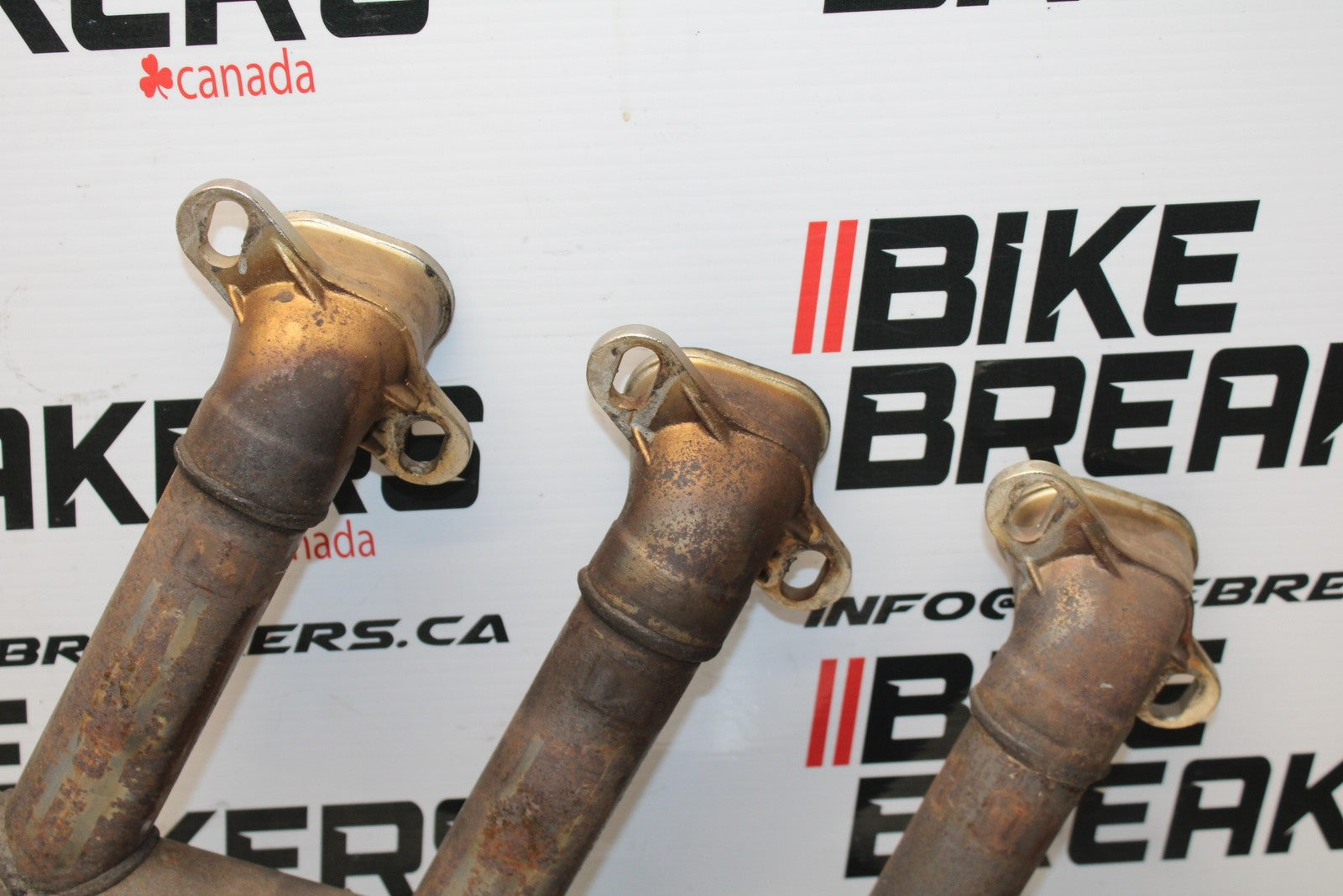 05 TRIUMPH ROCKET III EXHAUST HEADERS PIPES BB186