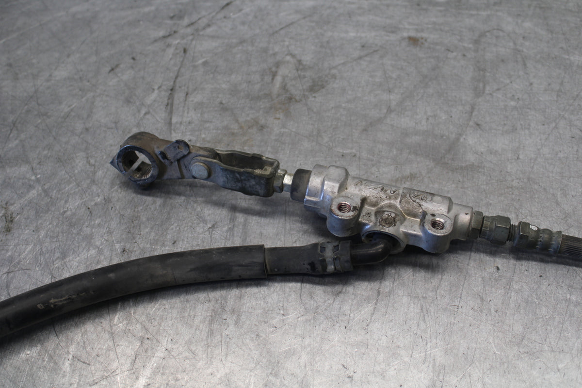 05-06 YAMAHA ROYAL STAR REAR BACK BRAKE MASTER CYLINDER W RESERVOIR BB697