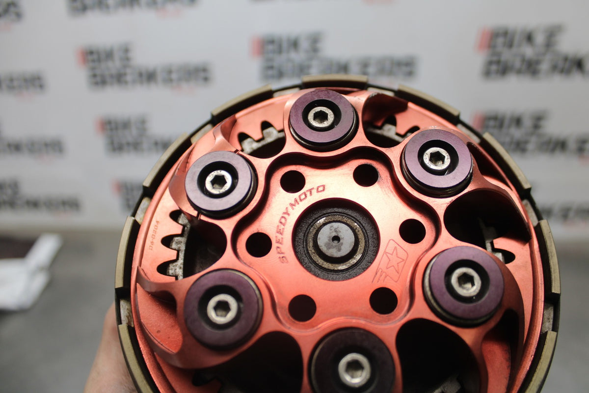 08 DUCATI 1199 PANIGALE COMPLETE DRY CLUTCH W PLATES BASKET HUB BB943
