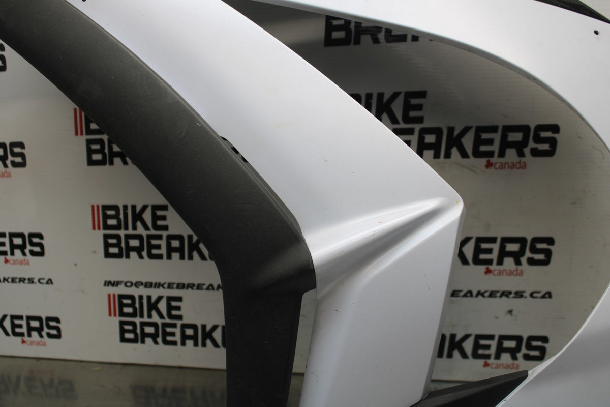 11-15 KAWASAKI NINJA ZX10R LEFT LOWER MID UPPER SIDE FAIRING COWL BB840