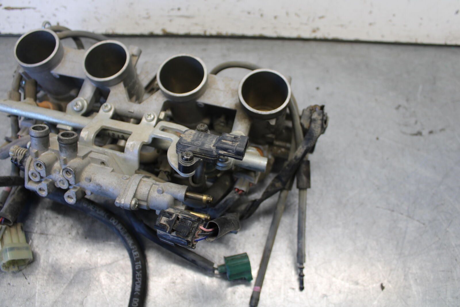 07-09 YAMAHA FZ6 MAIN FUEL INJECTORS / THROTTLE BODIES BB713
