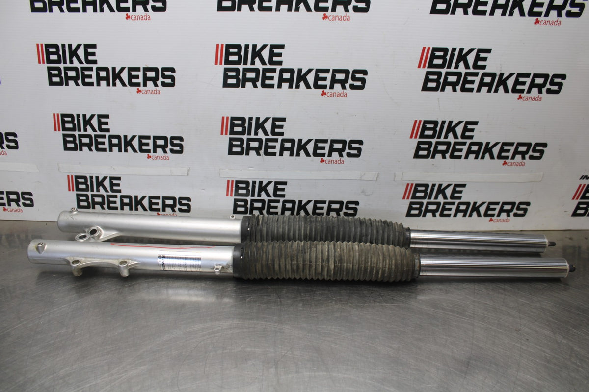 06 KAWASAKI KLR650 FRONT FORKS SHOCK SUSPENSION SET PAIR BB919