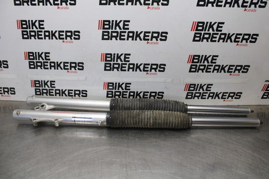06 KAWASAKI KLR650 FRONT FORKS SHOCK SUSPENSION SET PAIR BB919