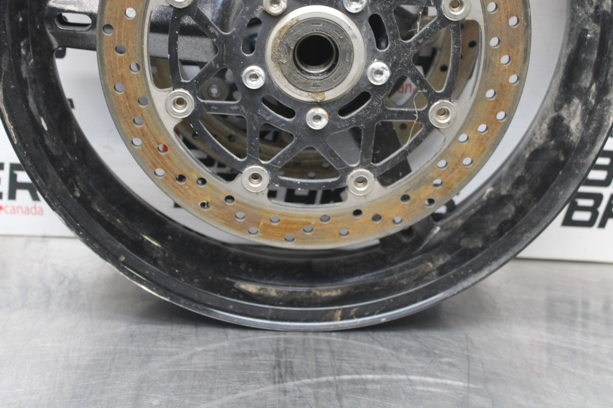 04-05 SUZUKI GSXR600 FRONT WHEEL FRONT RIM & ROTORS BB792