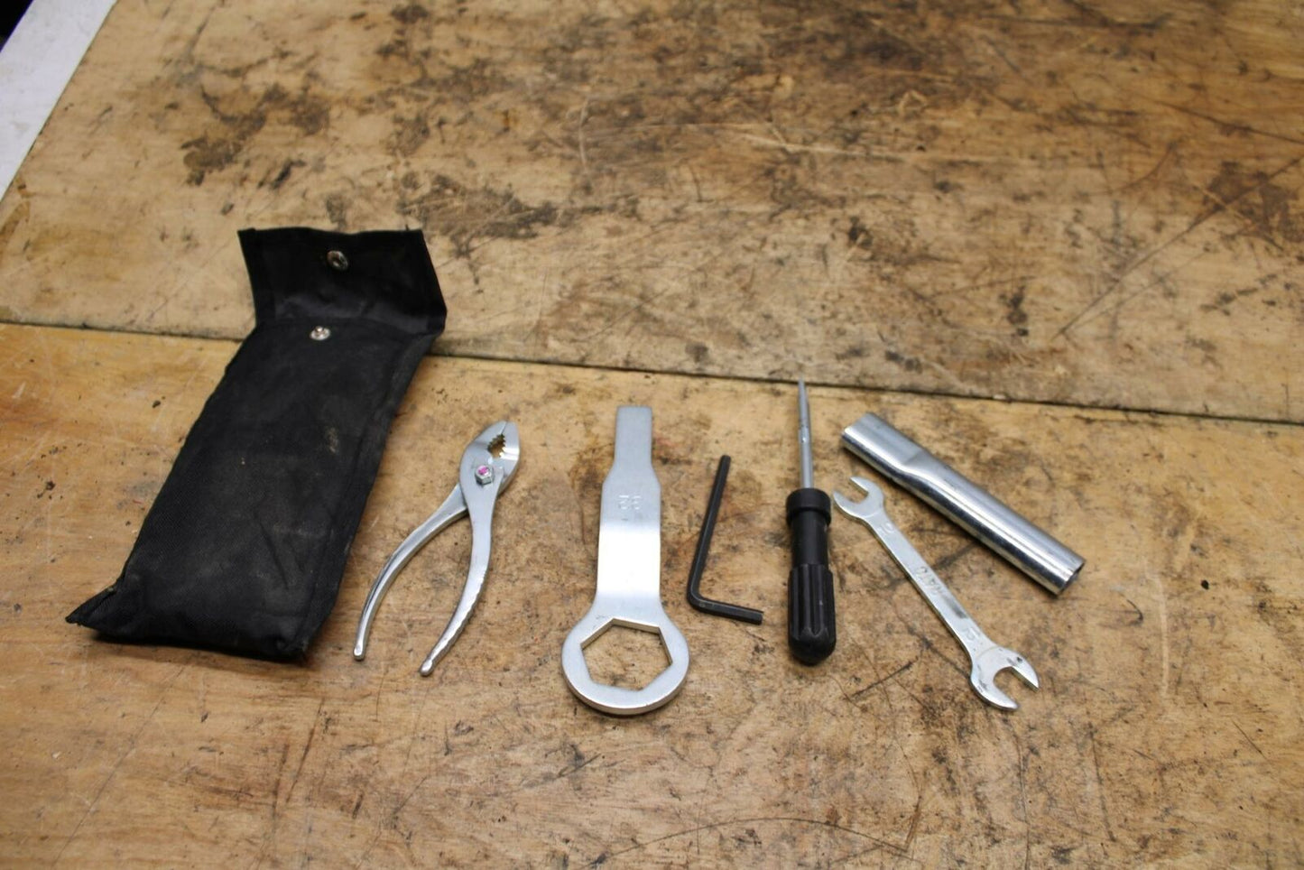 13-18 KAWASAKI NINJA ZX6R STOCK TOOLS OEM TOOL BAG KIT SET BB342