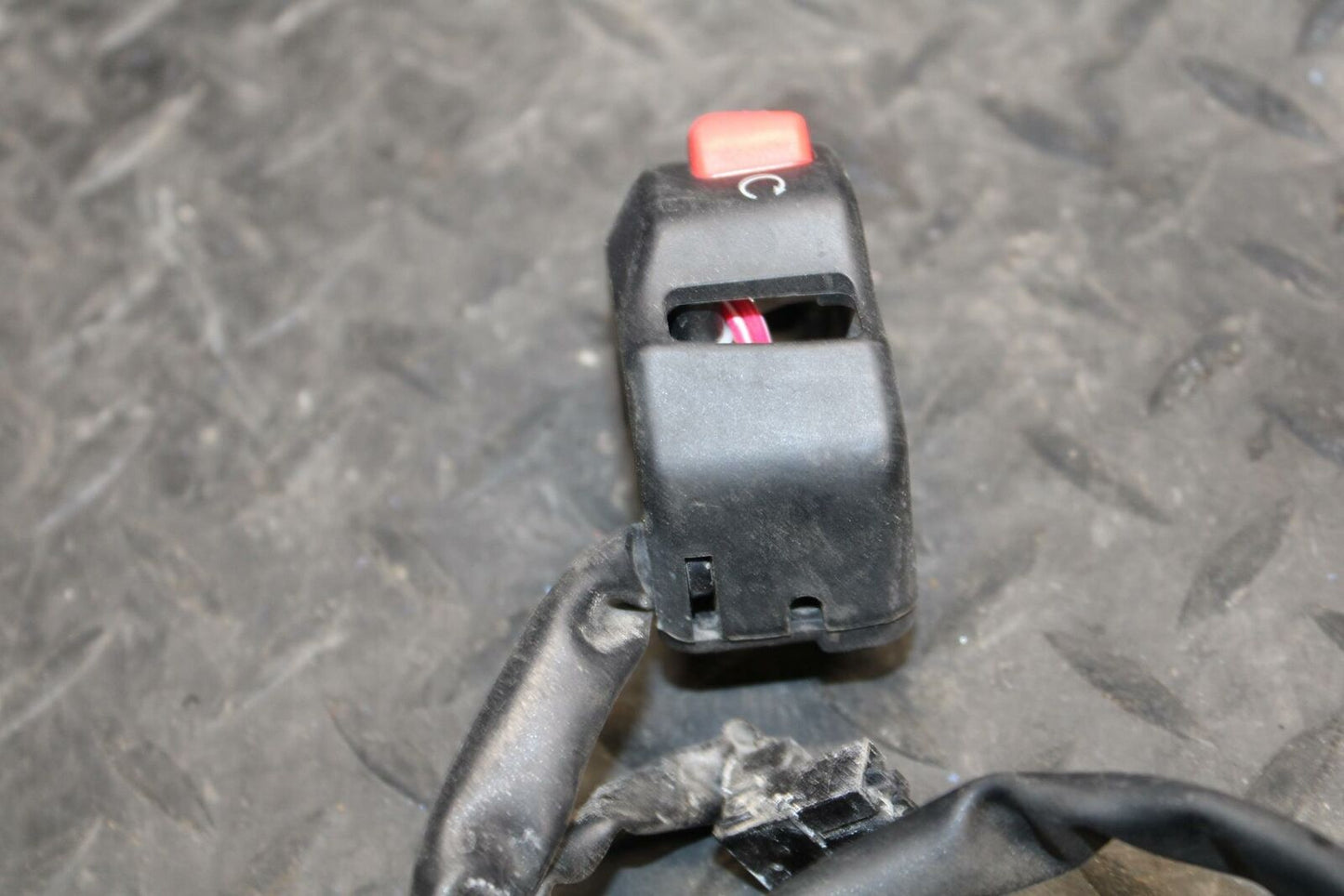 13-18 KAWASAKI NINJA ZX6R PARTS CLIP ON HANDLE KILL OFF START SWITCH  BB203