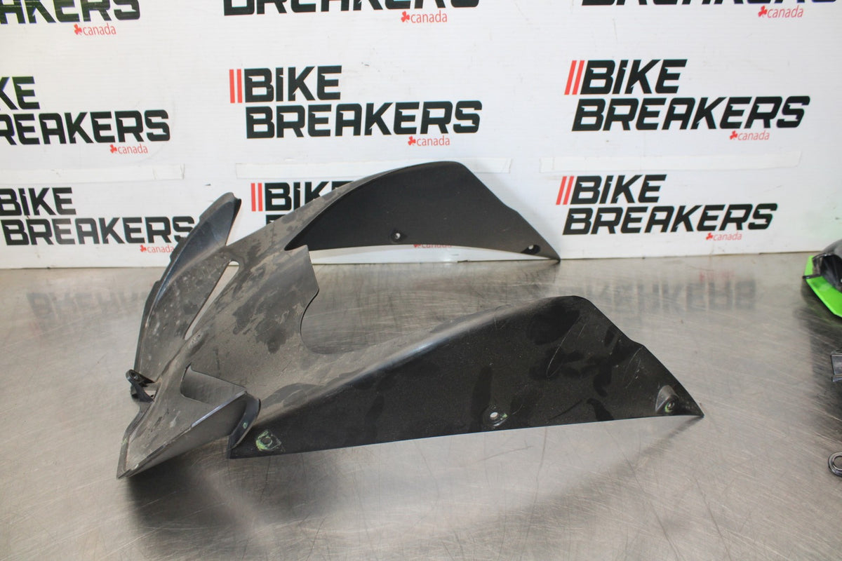 08 KAWASAKI NINJA ZX10R LOWER FRONT UPPER INNER HEADLIGHT COWL FAIRING  BB902