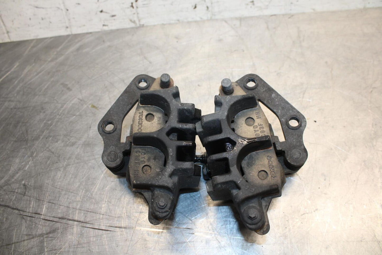 11 KAWASAKI NINJA 650 ER EX 650  FRONT BRAKE CALIPER SET PAIR CALIPERS BB503