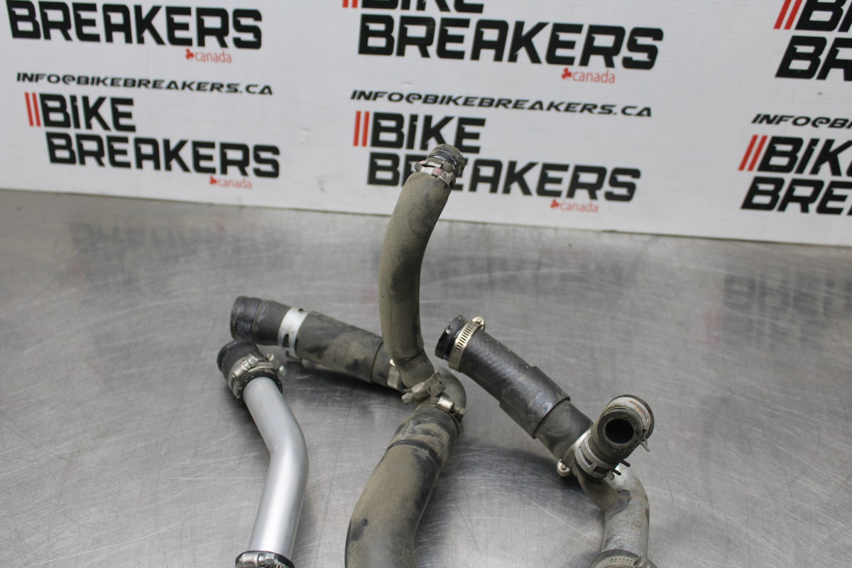 08-16 YAMAHA YZF R6 RADIATOR HOSES ENGINE COOLANT WATER PIPES HOSE KIT SET BB856
