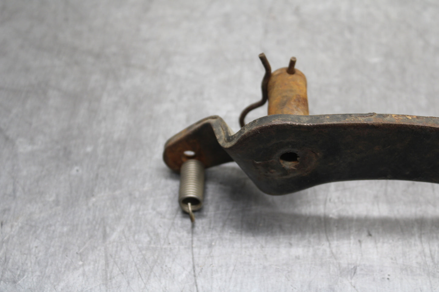 85-86 SUZUKI QUADRACER 250 RIGHT REARSET BRAKE FOOT PEDAL BB126