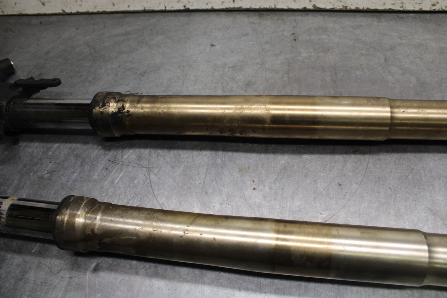 06-07 SUZUKI GSXR 600 FRONT FORKS SHOCK SUSPENSION SET PAIR BB737