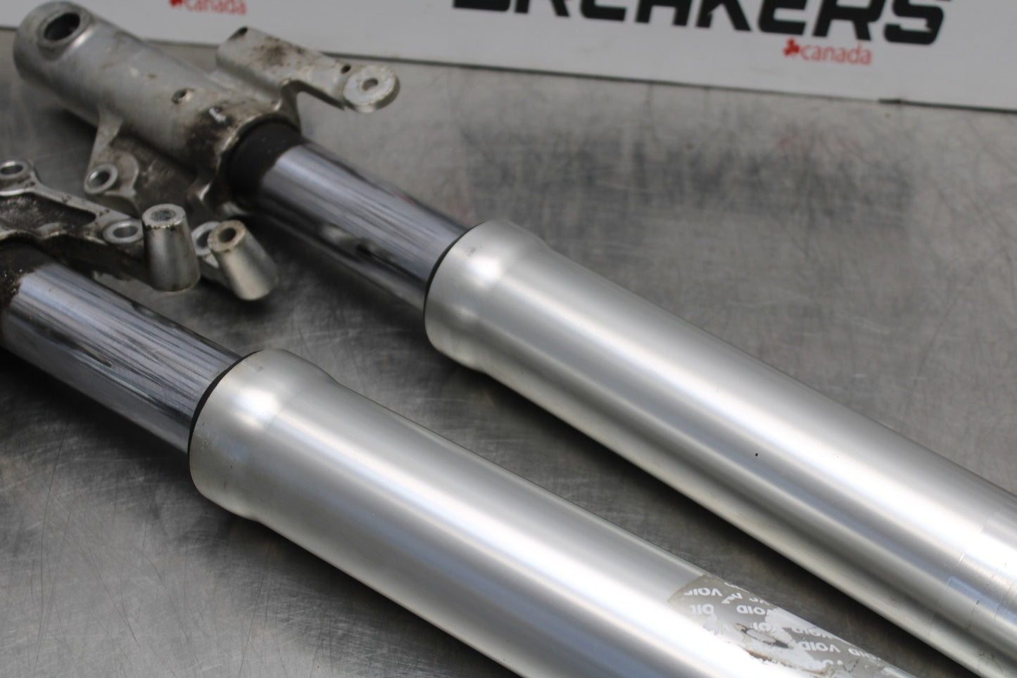 05 TRIUMPH ROCKET III FRONT FORKS SHOCK SUSPENSION SET PAIR BB186