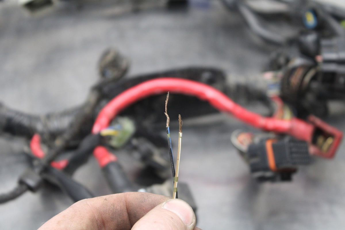07 YAMAHA YZF R1 MAIN ENGINE WIRING HARNESS MOTOR WIRE LOOM BB826
