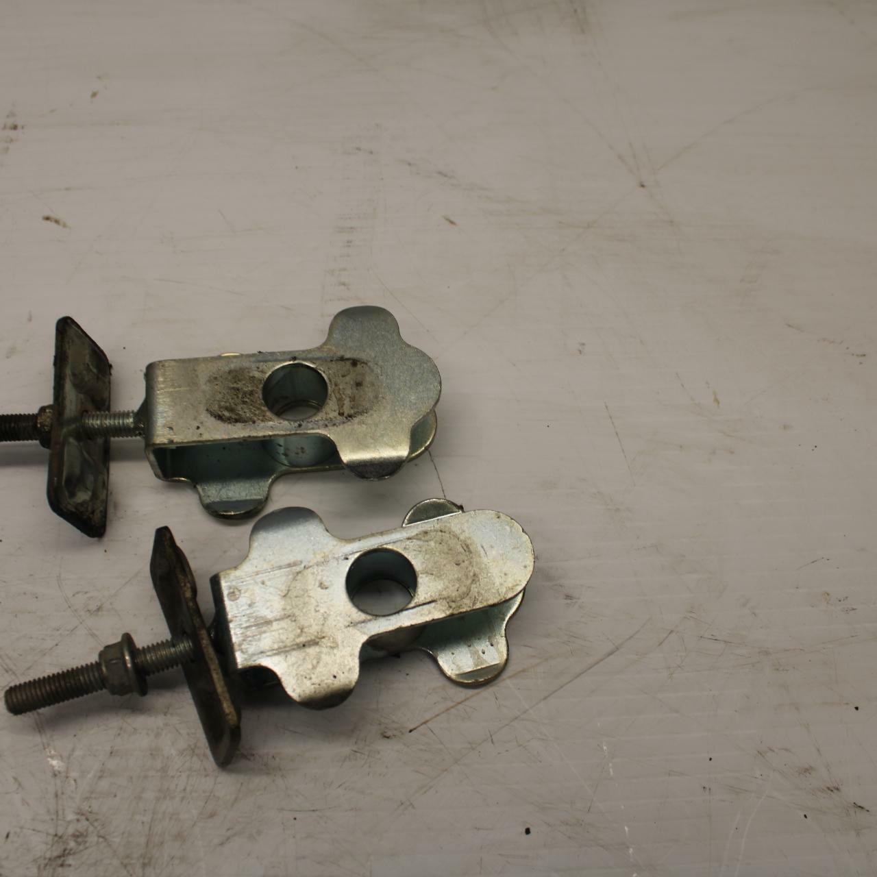 04-09 SUZUKI GS500F SWINGARM CHAIN TENSIONER ADJUSTMENT BRACKETS  BB261