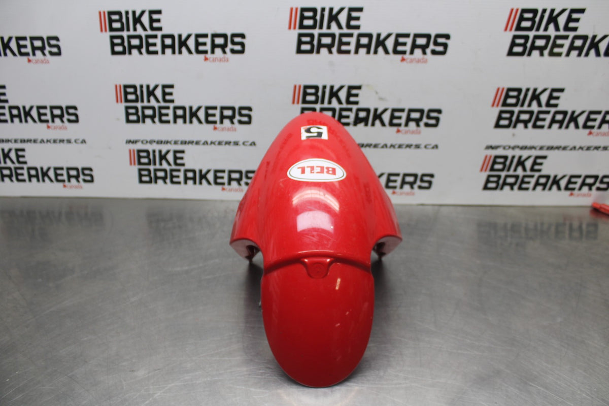 09-11 TRIUMPH DAYTONA 675 FRONT WHEEL FENDER COWL FAIRING BB00