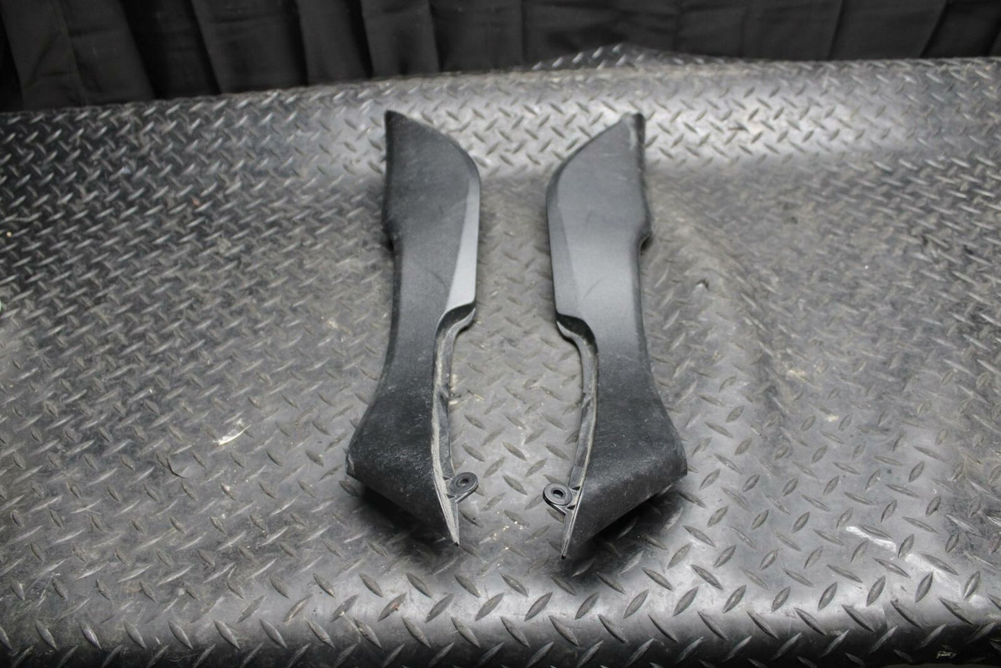 07-09 KAWASAKI VERSYS 650 RIGHT LEFT FRONT SIDE SEAT PANELS TRIMS COWLS  BB206