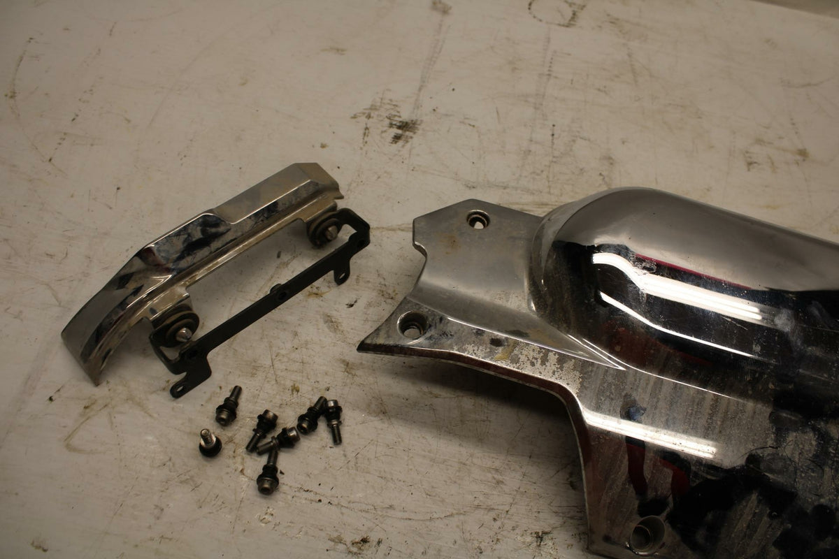 05-07 HONDA VTX1800F2 SIDE ENGINE MOTOR COVER BB351