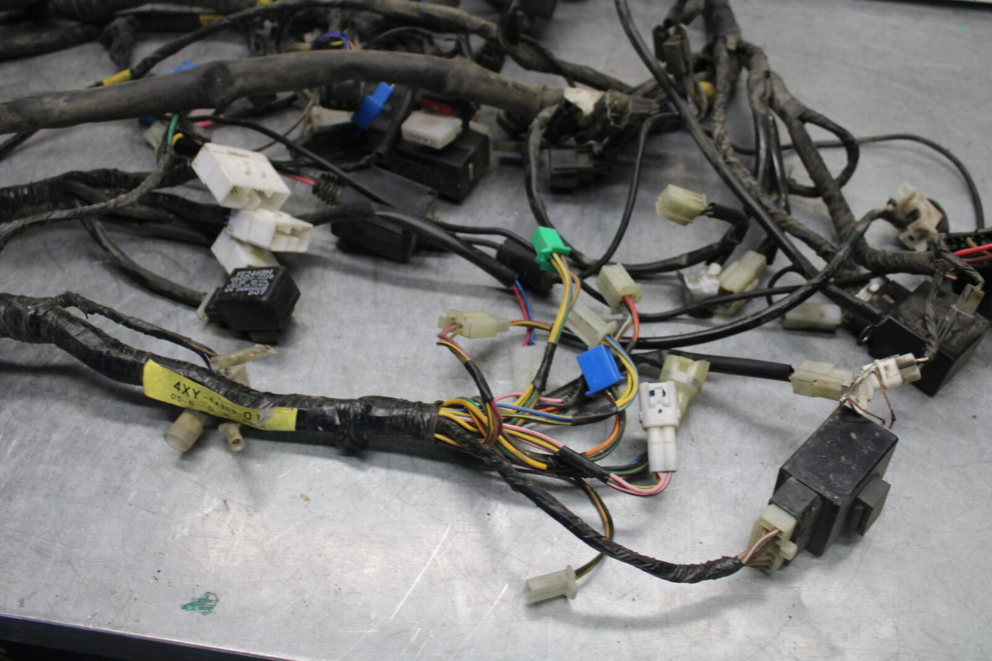 05-06 YAMAHA ROYAL STAR MAIN ENGINE WIRING HARNESS MOTOR WIRE LOOM BB697