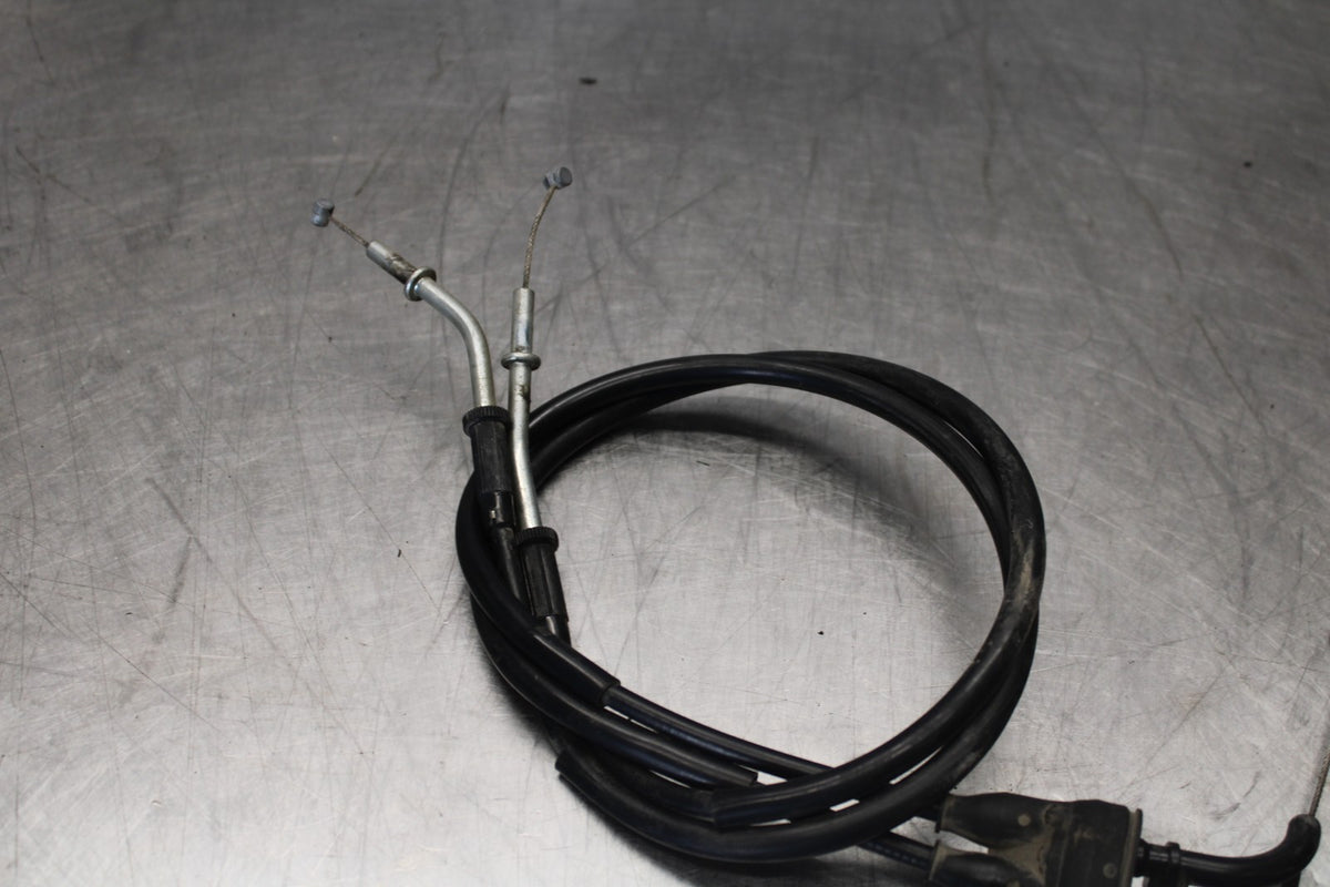 00-05 KAWASAKI NINJA ZX12R THROTTLE CABLES LINES BB892