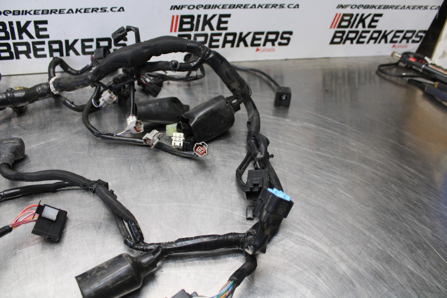 21-23 KAWASAKI NINJA ZX6R MAIN ENGINE WIRING HARNESS MOTOR WIRE LOOM BB179