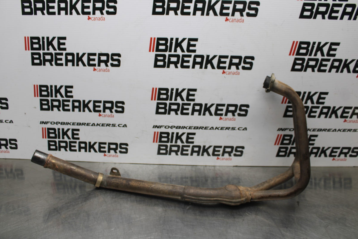 09 KAWASAKI NINJA 250R EXHAUST HEADER PIPES MANIFOLD BB824