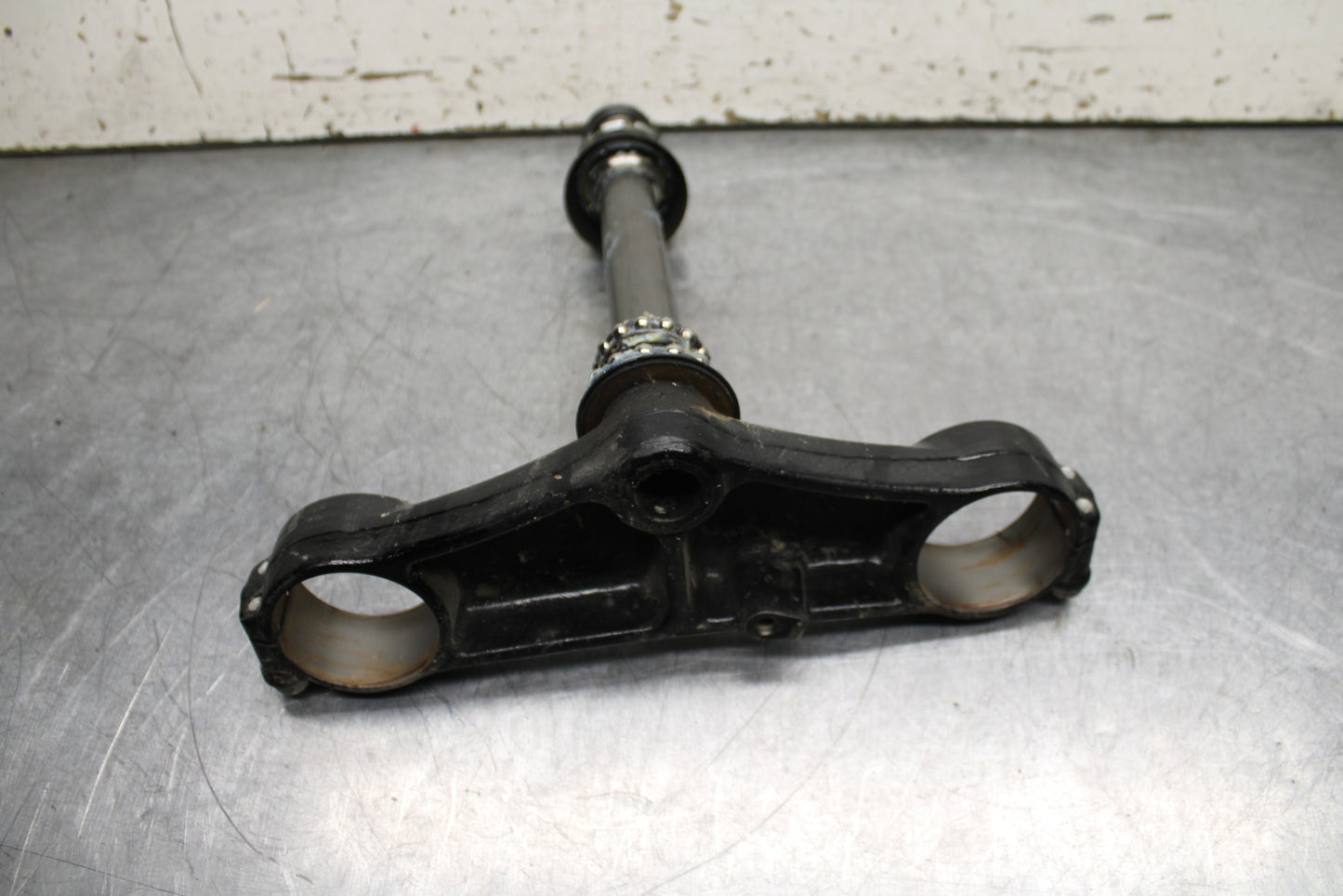14 HONDA CTX1300A FRONT FORKS CLAMP LOWER TRIPLE TREE STEM BB732
