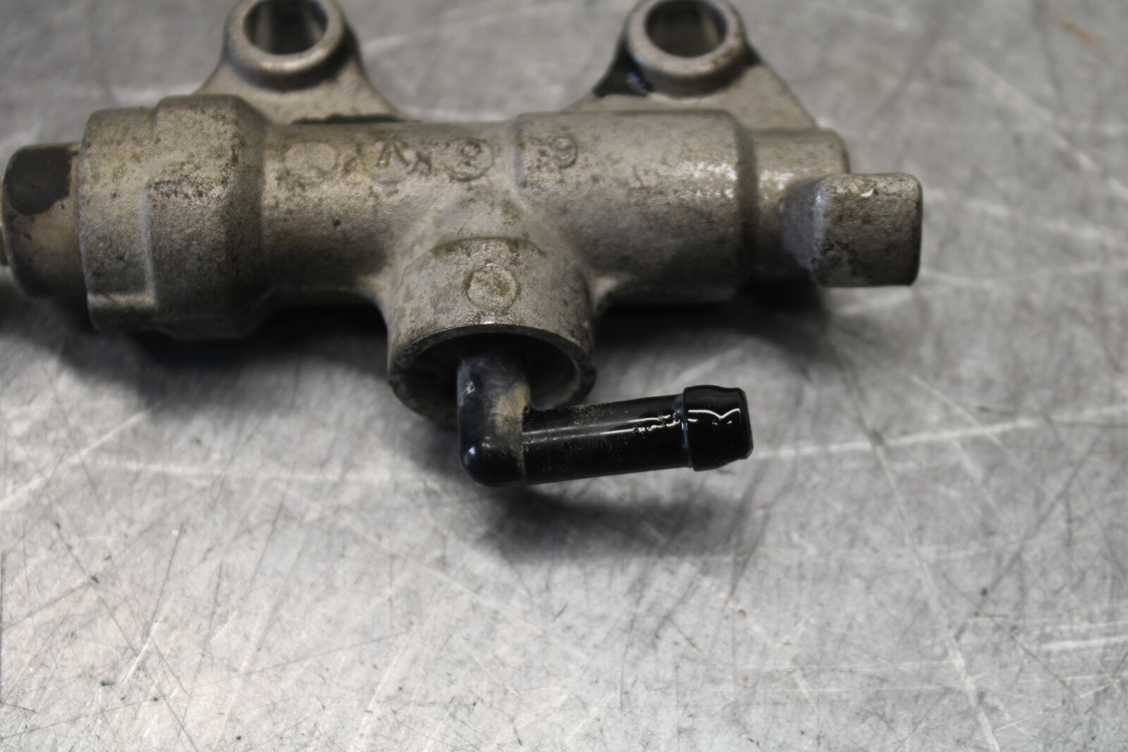 08-18 KAWASAKI KLR650 REAR BACK BRAKE MASTER CYLINDER W RESERVOIR BB707