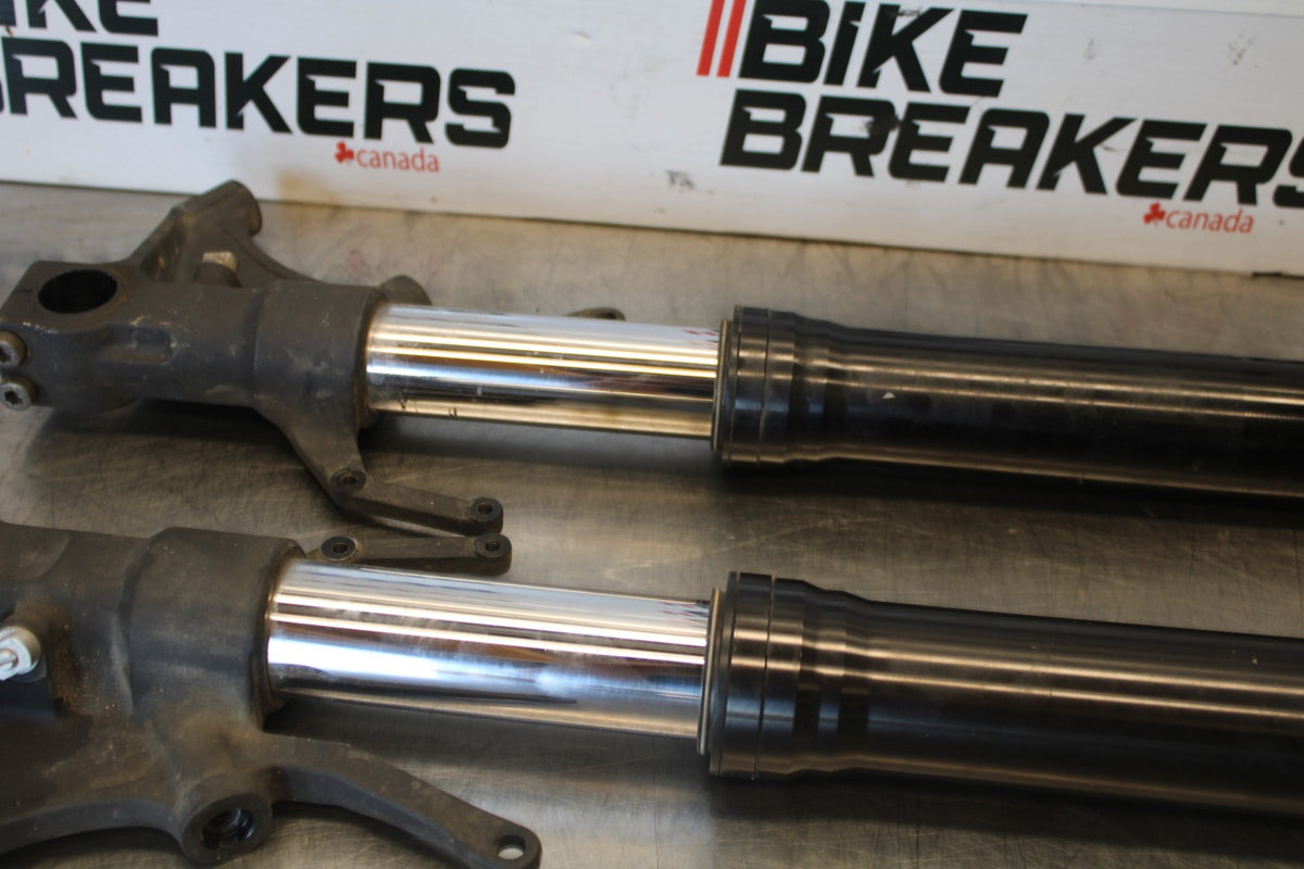 05 YAMAHA YZF R6 FRONT FORKS SHOCK SUSPENSION SET PAIR BB894