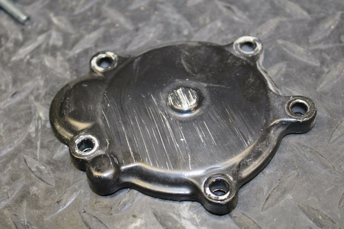 06-07 KAWASAKI NINJA ZX10R ENGINE STARTING STARTER MOTOR COVER GEAR BB186