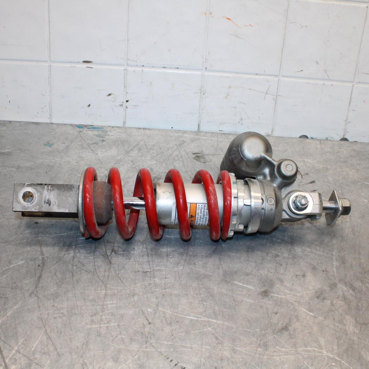 08-16 YAMAHA YZF R6 REAR BACK SHOCK ABSORBER SUSPENSION BB443