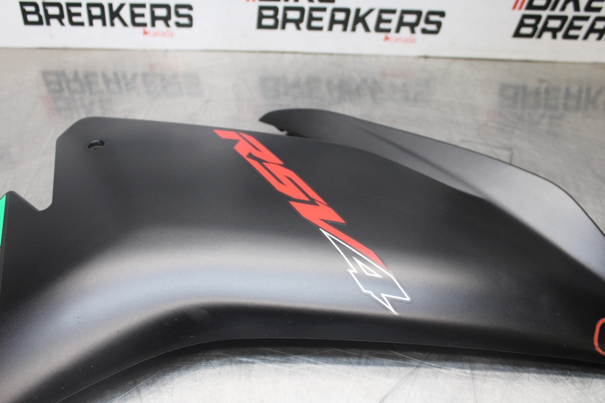 15 APRILIA RSV4 FACTORY APRC ABS RIGHT MID UPPER SIDE FAIRING COWL PLASTIC BB901