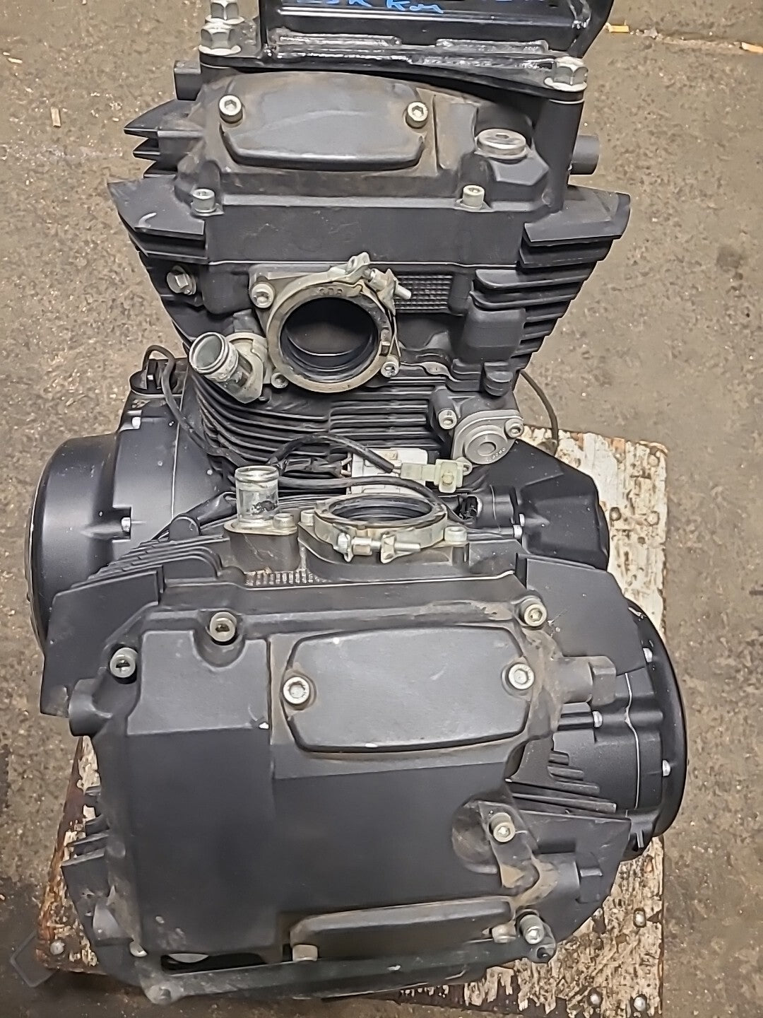 2007 Yamaha V Star 1300 XVS1300A ENGINE MOTOR BB78