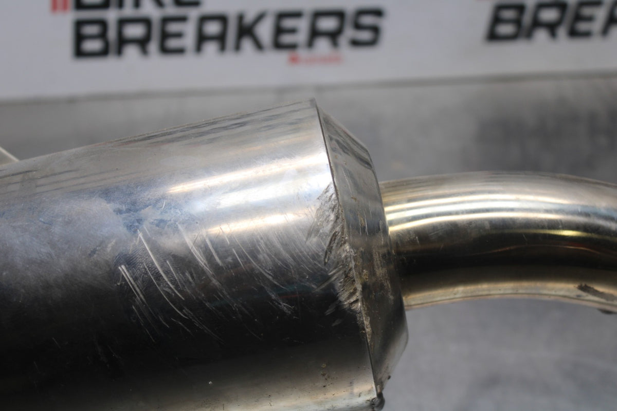 06 SUZUKI SV650S FULL EXHAUST SYSTEM HEADERS PIPE MUFFLER BB783