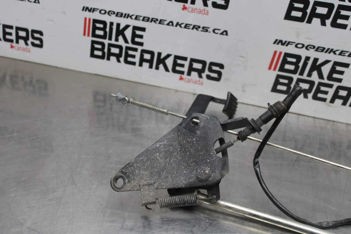 14 HONDA SHADOW 750 VT750C2B BRAKE FOOT PEDAL & LINK/ ROD BB867