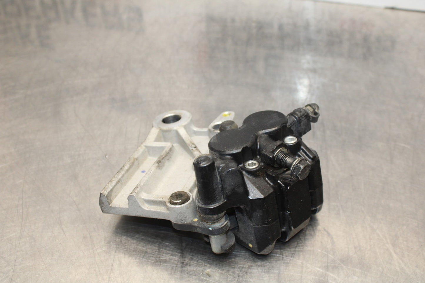 13-17 KAWASAKI NINJA 300 EX300 ABS REAR BACK BRAKE CALIPER W MOUNT BRACKET BB187