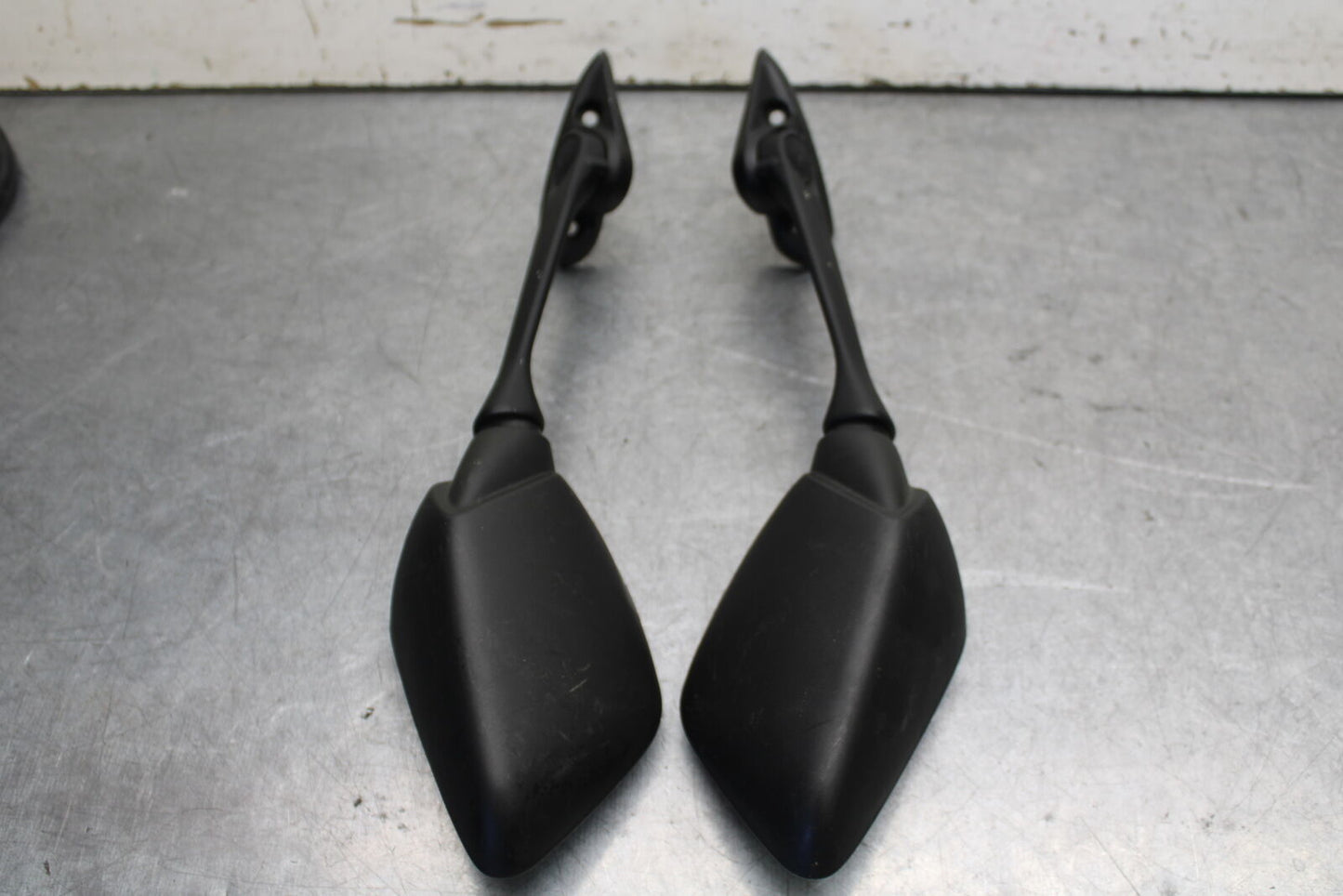 15-17 YAMAHA YZF R3 REAR VIEW MIRROR SET PAIR MIRRORS BB651