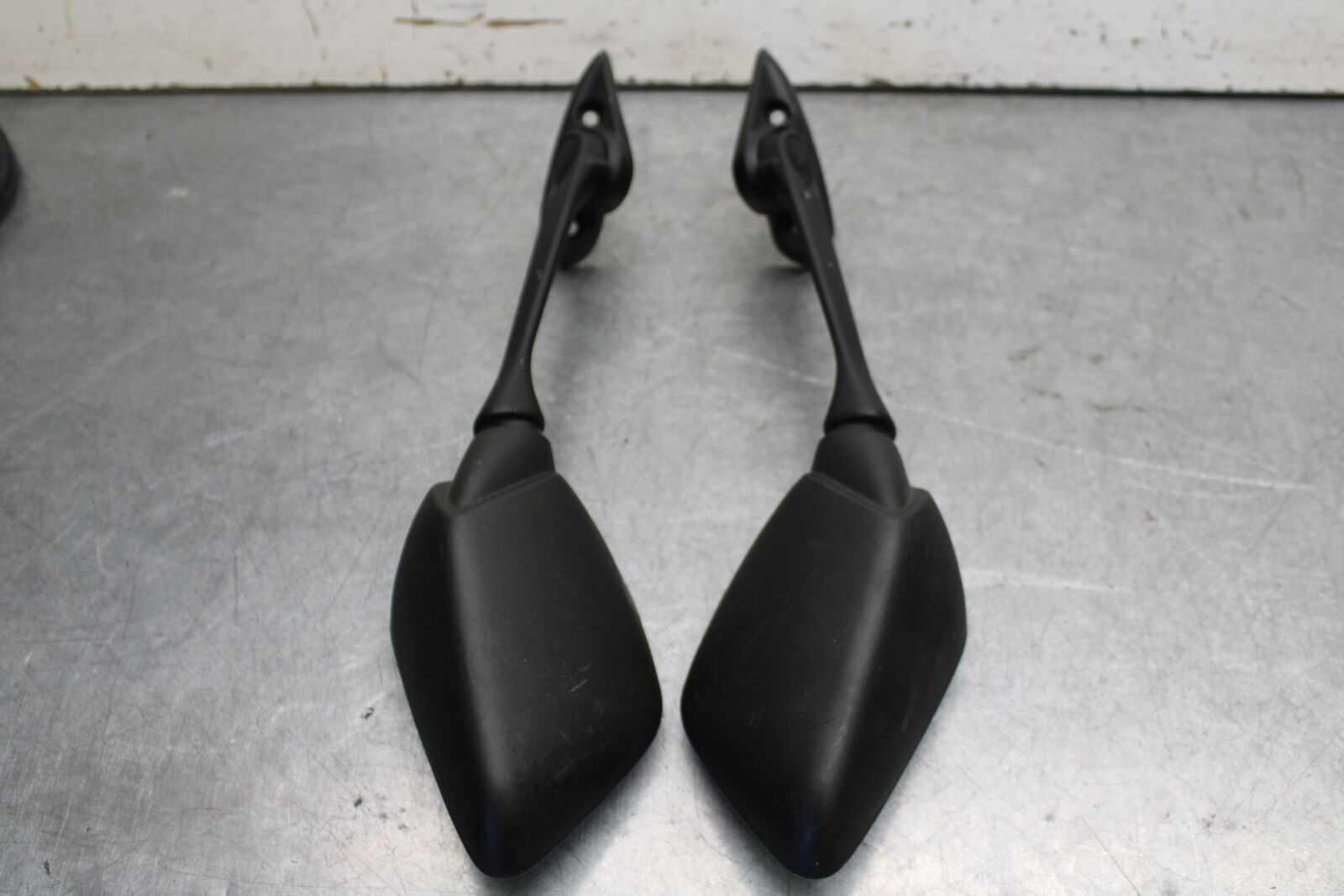15-17 YAMAHA YZF R3 REAR VIEW MIRROR SET PAIR MIRRORS BB651