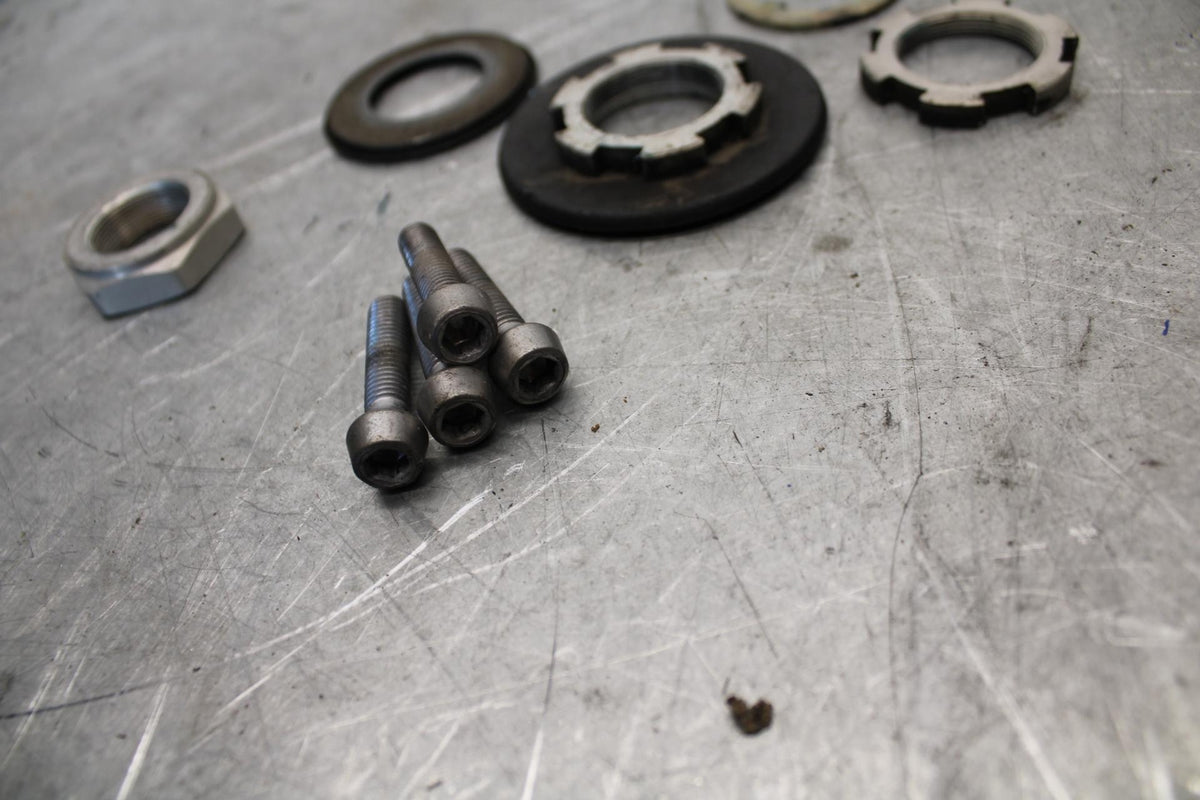 2006 Triumph Daytona 675 Triple  CLAMP LOWER TRIPLE TREE STEM NUT BOLT BB434