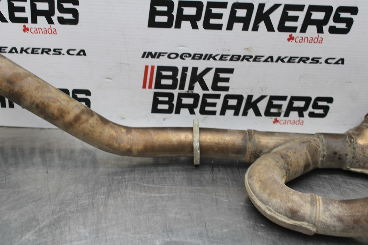 98-05 HONDA SUPER HAWK 1000 VTR1000F EXHAUST HEADER PIPES MANIFOLD BB821