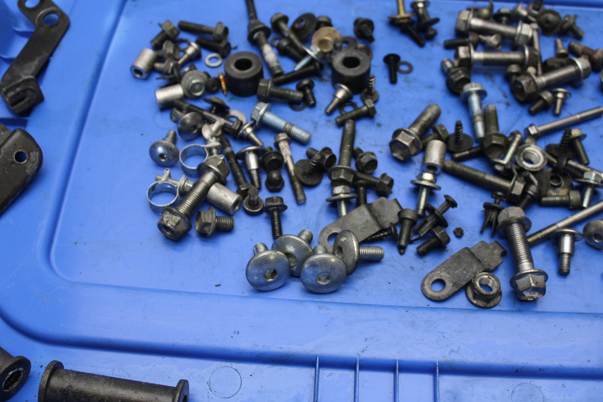 04-09 SUZUKI GS500F MOUNTING BOLTS HARDWARE MOTOR SCREWS BB165