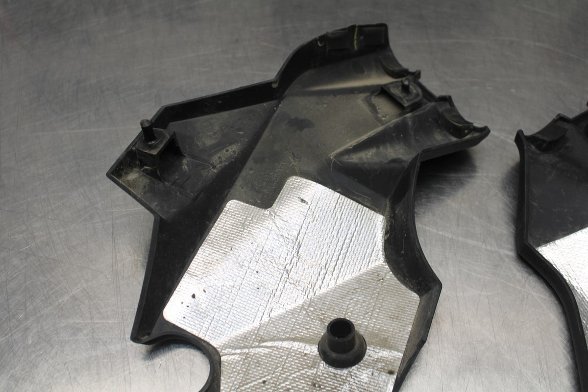 13 KAWASAKI NINJA 650 EX650F ABS FRAME MID SIDE COVERS COWLS PANELS  BB828