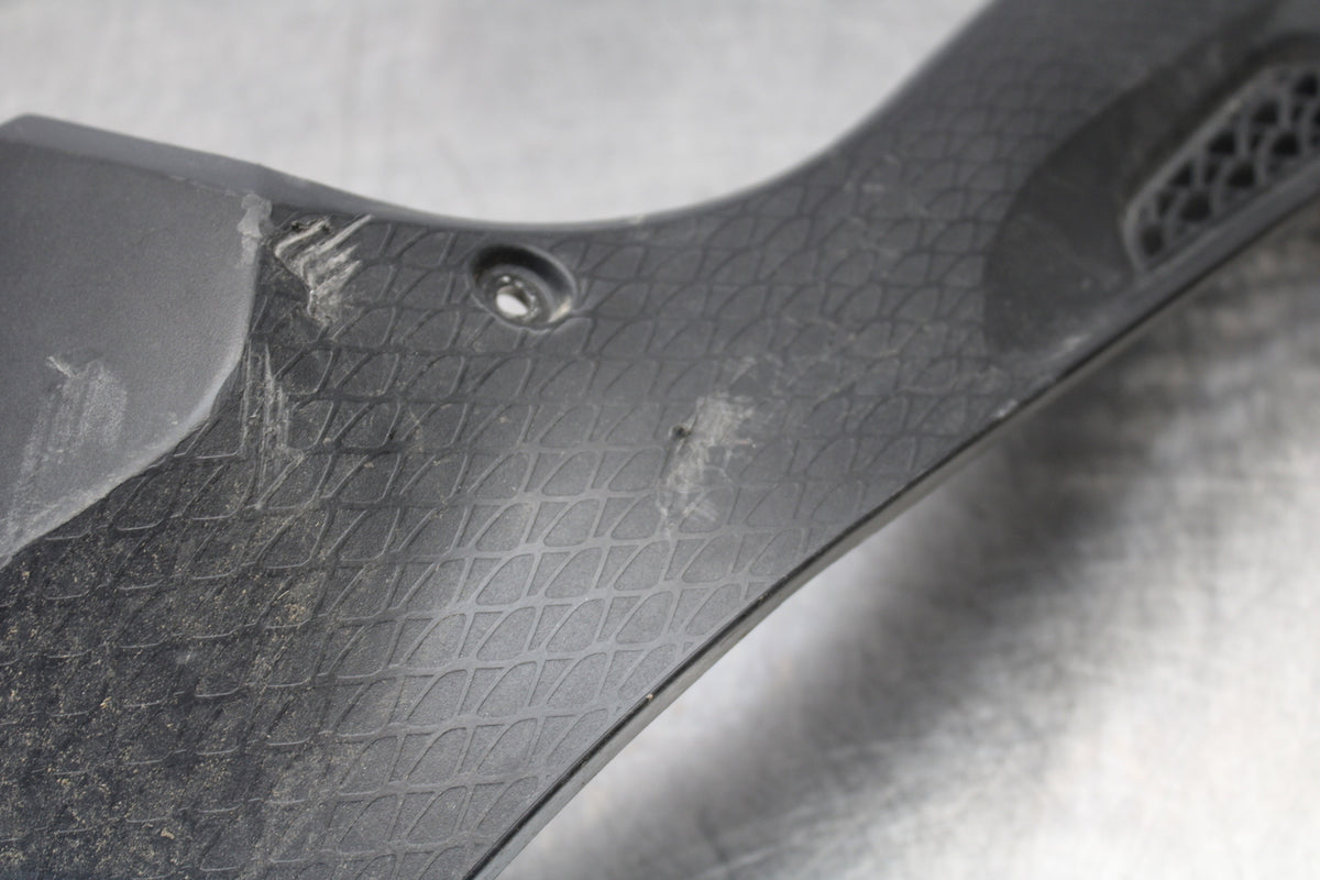 10-11 BMW S1000RR LEFT GAS TANK FUEL CELL PANEL COVER TRIM COWL  BB168