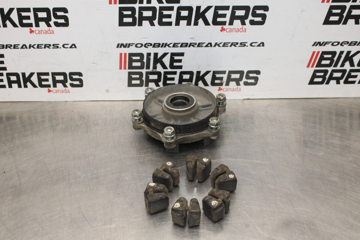 07-12 HONDA CBR600RR REAR HUB & SHOCK DAMPERS CUSH ABSORBERS BB812